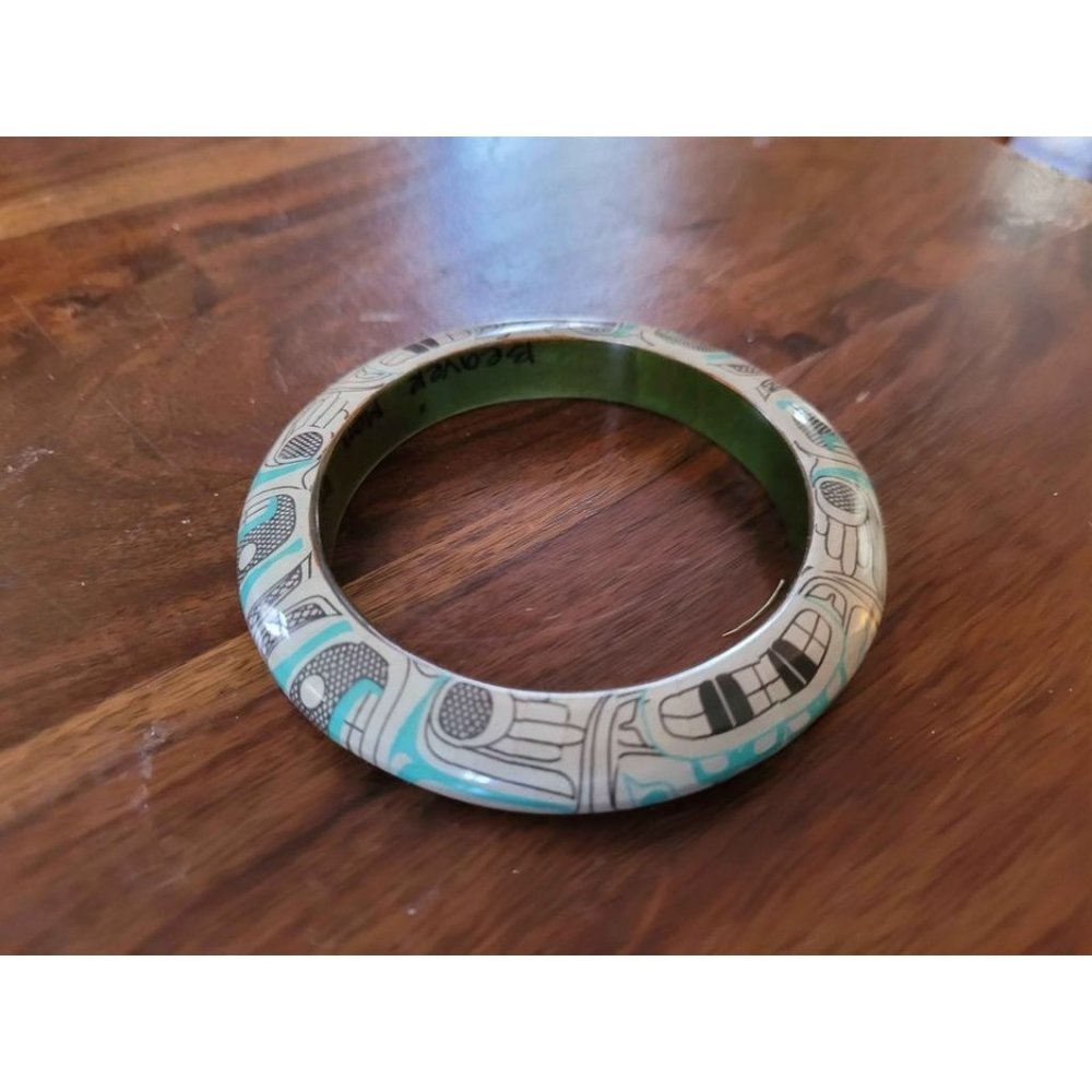 "Beaverman" Bangle Bracelet